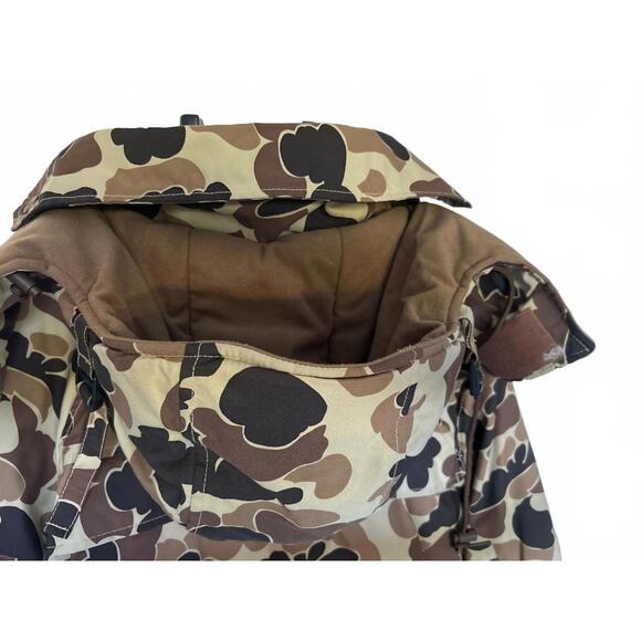 Columbia 2-in-1 Hunting Jacket Mens M Duck Zip-In Liner Game Bag Ammo Loops OMNI - Picture 9 of 15